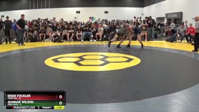 129 lbs Round 1 (6 Team) - Knox Fockler, Team 922 vs Gunnar Wilson, PNW Gold