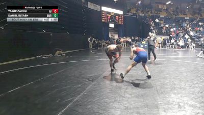197 lbs Consi Of 16 #1 - Teage Calvin, American vs Daniel Elyash, Davidson
