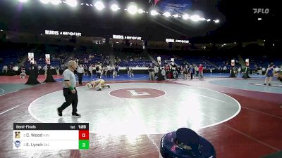 120 lbs Semifinal - Cale Wood, Haverhill vs Evan Lynch, Salem, NH