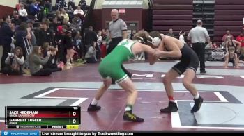 113 lbs Quarterfinal - Jace Hedeman, Union, LaPorte City vs Garrett Tusler, Osage