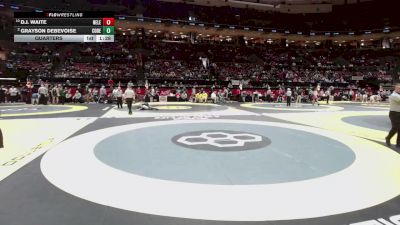 138 lbs Quarters - D.J. Waite, New Lexington vs Grayson Debevoise, Col. DeSales