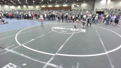 100 lbs Semifinal - William Hesz, Spring Hills WC vs Levi Biddle, Lassen Wrestling Association