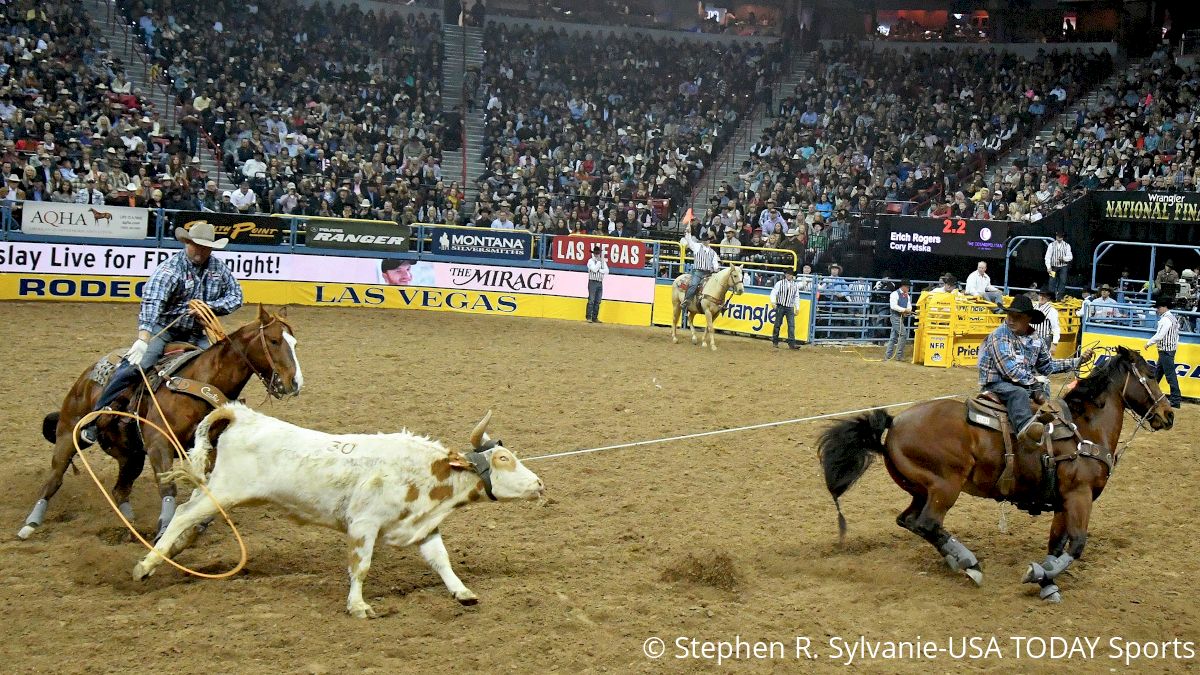 Rogers & Petska Tighten Up The Team Roping At Fort Worth Stock Show & Rodeo