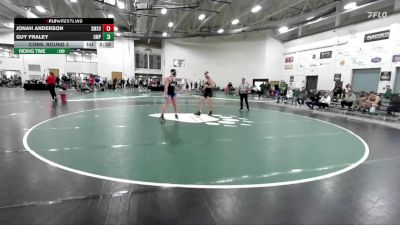197 lbs Cons. Round 3 - Jonah Anderson, Southwest Minnesota State vs Guy Fraley, UW-Parkside