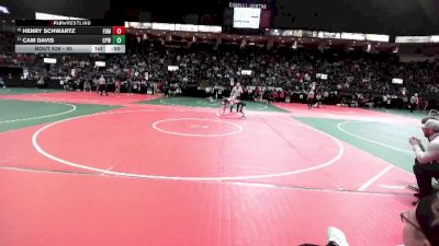 95 lbs Cons. Round 2 - Cam Davis, CPWA vs Henry Schwartz, FDMA