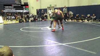 285 lbs Semifinal - Kane Willey, Iowa City, City High vs Randale Kelly, Iowa City, West