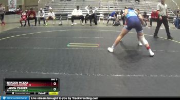 135 lbs Round 3 (6 Team) - Braden Mckay, American Gladiators vs Jadon Zimmer, Elite Athletic Club
