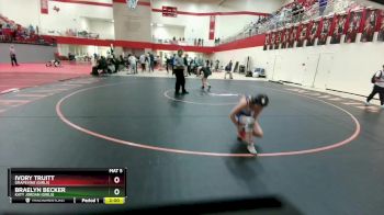 114 lbs Quarterfinal - Braelyn Becker, Katy Jordan (Girls) vs Ivory Truitt, Grapevine (Girls)