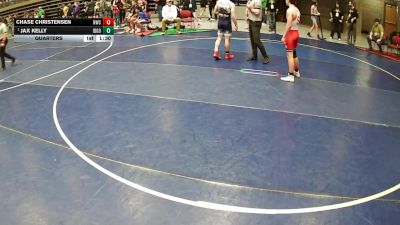 155 lbs Quarters - Jax Kelly, Idaho Gold vs Chase Christensen, Northside Wrestling Club