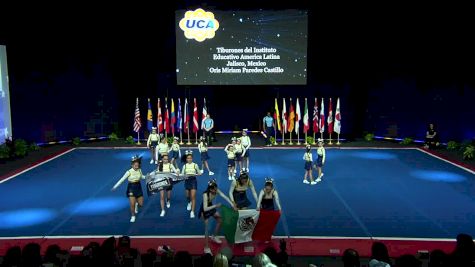 Tiburones del Instituto Educativo America (Mexico) - Instituto Educativo America Latina [2018 L2 Junior Small Day 2] UCA International All Star Cheerleading Championship