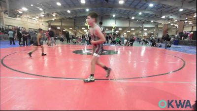 75 lbs Final - Lyrik Womack, Marlow Outlaws vs Rafael Trevino, Madill Takedown