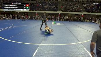 55 lbs Quarterfinal - Lincoln Walker, Immortal Athletics WC vs Coen McDonough, ANML