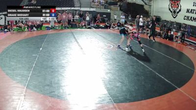126 lbs Diesel Knudsen, Utah 1 HS Boys vs Drake Wisvary, Idaho 1 HS Boys
