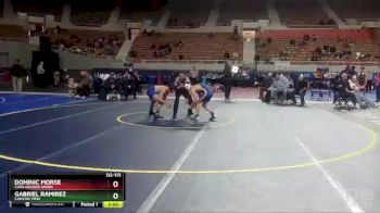 D2-113 lbs Champ. Round 1 - Gabriel Ramirez, Canyon View vs Dominic Morse, Casa Grande Union