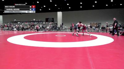 157 lbs Cons. Round 3 - Max Holub, OK vs Samuel Moore, OK