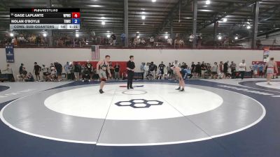 86 kg Cons. Sub-quarters - Gage LaPlante, West Point Wrestling Club vs Nolan O'Boyle, Tar Heel Wrestling Club