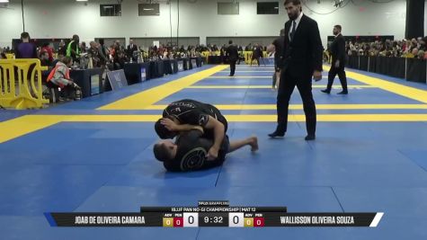 Wallisson Oliveira Souza vs Joab De Oliveira Camara 2026 Pan IBJJF Jiu-Jitsu No-Gi Championship