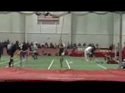 Rory Quiller clears 18'6.5 in Pole Vault