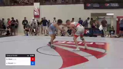 74 kg Consi Of 64 #2 - Oren Bost, Boone RTC vs Jackson Hurst, Regional Training Center South