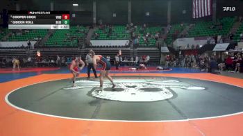 7A 190 lbs Quarterfinal - Gideon Roll, Bob Jones vs Cooper Cook, Vestavia Hills