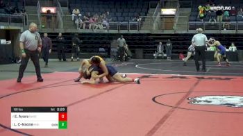191 lbs Final - Ebony Ayers, Southwestern Oregon - Women vs Leilani Camargo-Naone, Midland - Women