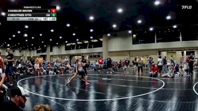 100 lbs Round 3 (6 Team) - Chandler Brown, Team Arkansas vs Christpher Otto, Crossroads Wrestling