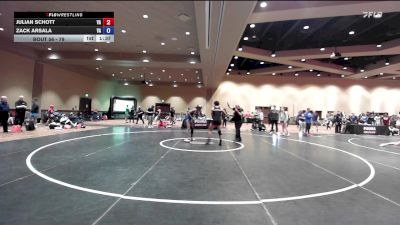 57-65 lbs Champ. Round 3 - Jordyn Anderson, VA vs Ruth Ansah, PA