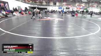 125 lbs Champ. Round 2 - Hunter Bennett, Doane University vs Daniel Glenn, Oklahoma Wesleyan