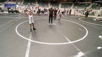 60 lbs Rr Rnd 5 - Lincoln Sanders, Sallisaw Takedown Club vs King Walker, Tulsa Blue T Panthers