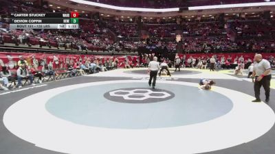 132 lbs Champ. Rd Of 16 - Devion Coffin, Benedictine vs Carter Stuckey, Wauseon