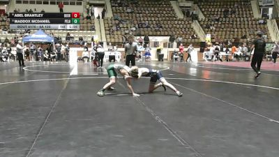 6A 120 lbs Quarterfinal - Maddox Mcdaniel, Pelham vs Abel Brantley, Gulf Shores
