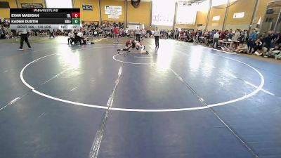 138 lbs Consi Of 16 #2 - Evan Madigan, Edward Little vs Kaden Dustin, Noble