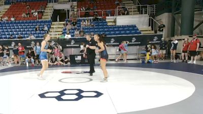 135 lbs Champ. Rd Of 32 - Iris Ritchie, Georgia vs Chloe Wehry, Minnesota