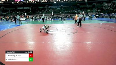 45 lbs Round Of 16 - Craig Manning Jr, Delran vs Angelo Barbieri, Buxton (NJ)