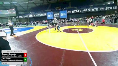 49 lbs Champ. Rd Of 16 - Bryson Gonzalez, Victory Wrestling-Central WA vs Leo Olsen, Sumner Panthers Jr. Wrestling