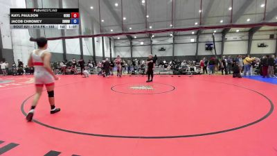 U16 FK - 165 lbs Quarters - Cole Schumacher, Bear Claw Wrestling Club- Maple Valley Jr Wrestling vs Isaic Cruz, Washington