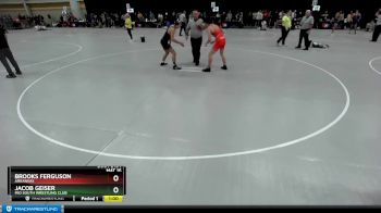 138 lbs Cons. Round 2 - Brooks Ferguson, Arkansas vs Jacob Geiser, Mid South Wrestling Club