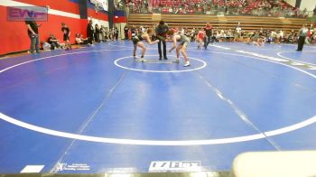 106 lbs Semifinal - Cael Holcomb, Pawhuska Elks Takedown vs Jett Autry, Broken Arrow Wrestling Club