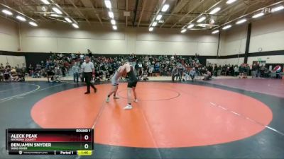 144D Round 1 - Benjamin Snyder, Wind River vs Aleck Peak, Natrona County