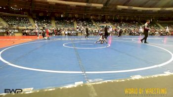 46 lbs 3rd Place - Hazel Grimley, California Grapplers vs Dilynn Burch, Team Tulsa Wrestling Club