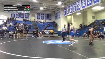 157 lbs Cons. Round 2 - Alex Muhammad, Eureka vs Ethan Maldonado, Luther