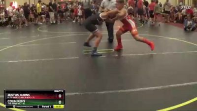 Round 3 (6 Team) - Justus Burns, Elite Wrestling Black vs Colin Kehs, The Hunt WC