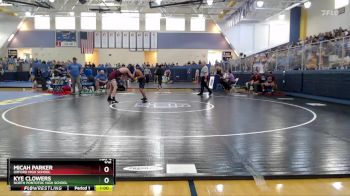 132 lbs Cons. Round 3 - Zane Bridges, East Central High School vs Darwin Joaquin, St. Martin High School