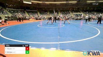 110 lbs Consi Of 4 - Tucker Tatum, Lincoln Christian vs Peyton McGee, Skiatook Youth Wrestling