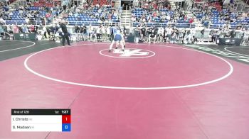 145 lbs Rnd Of 128 - Isaac Christo, Nebraska vs Spencer Madsen, Wisconsin