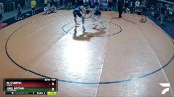 145 lbs Champ. Round 1 - Abel Brown, California vs Eli Martin, Idaho