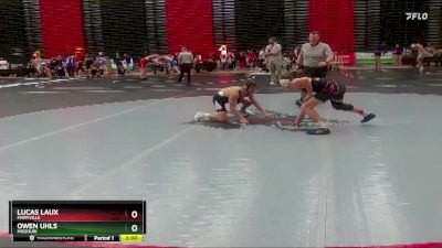 141 lbs Semifinal - Lucas Laux, Maryville vs Owen Uhls, Missouri