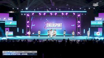 Inspire Athletics - Icons [2026 L6 Limited Coed - Small Day 1] 2026 CHEERSPORT National All Star Cheerleading Championship