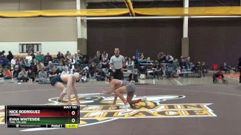 125 lbs Semifinal - Nick Rodriguez, Lourdes vs Evan Whiteside, Thiel College