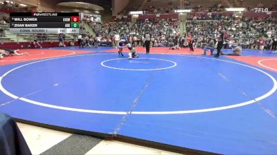 120 lbs Cons. Round 1 - Will Bowen, Conway High School Wrestling vs Zhan Baker, Arkansas